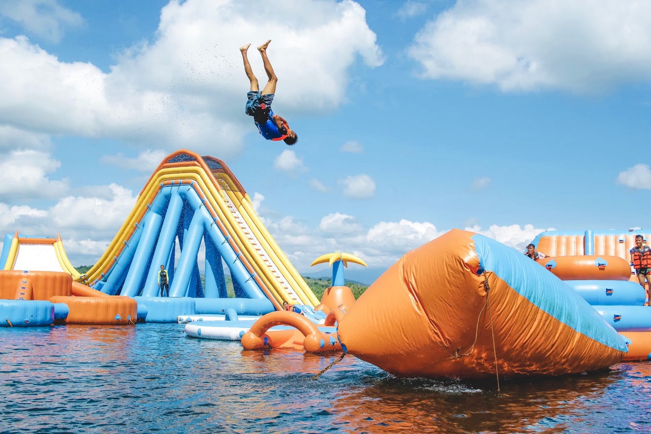 water slide